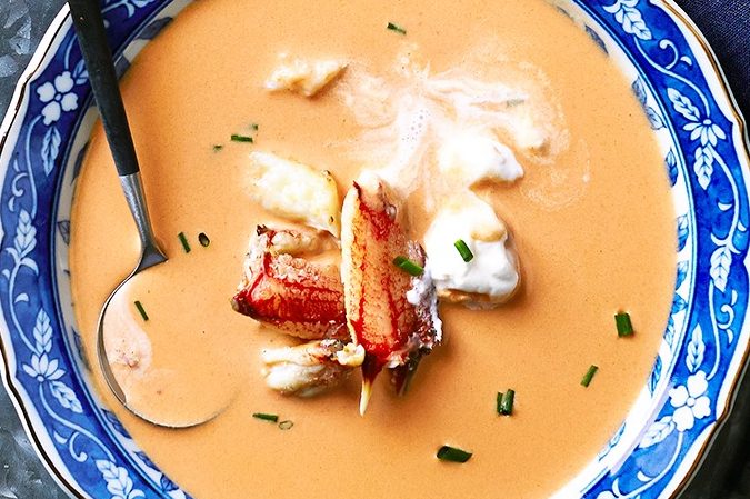 Coconut Lemongrass Crab Bisque
