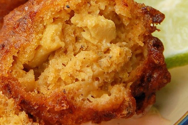 Kicked Up Conch Fritters