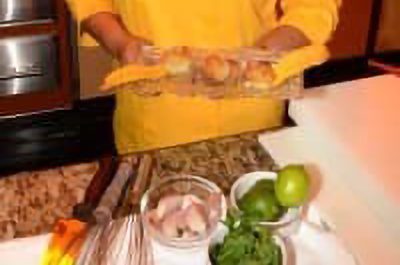 Conch Croquettes with Citrus Shallot Sauce