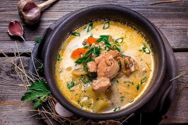 Estonian Creamy Fish Soup