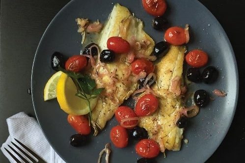 Shallow-Poached Fish Provençal