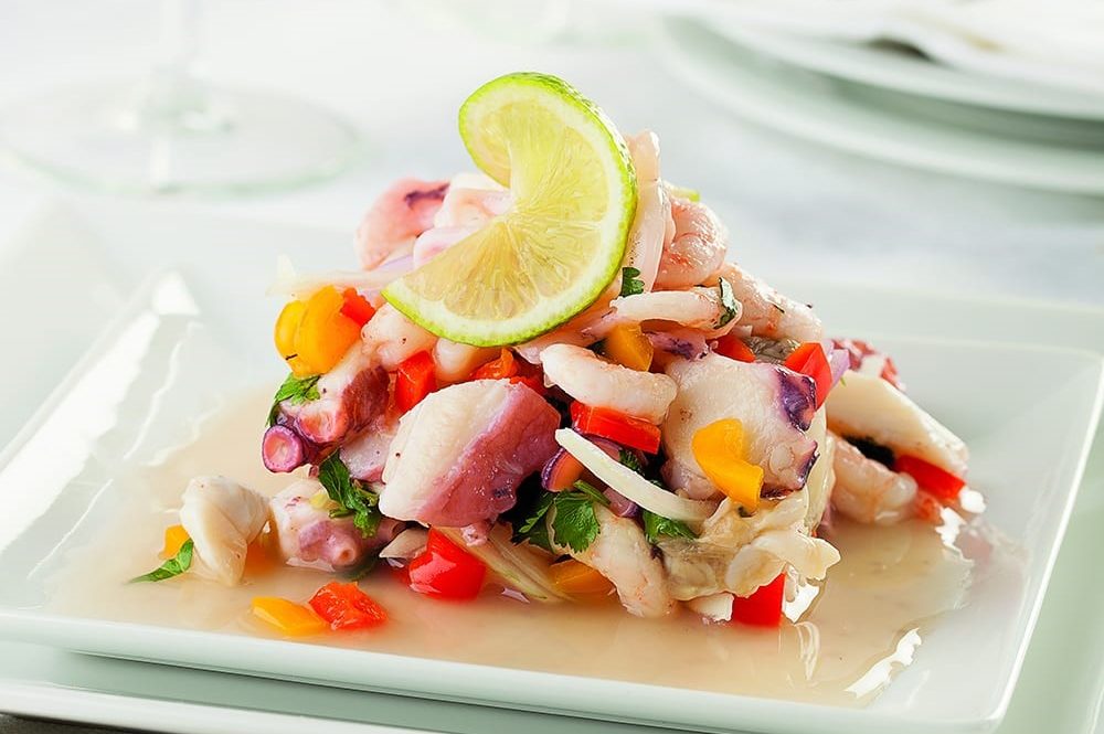 Tropical Beach Ceviche