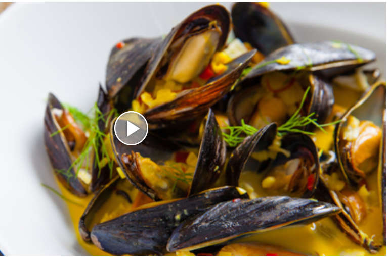 Steamed Mussels