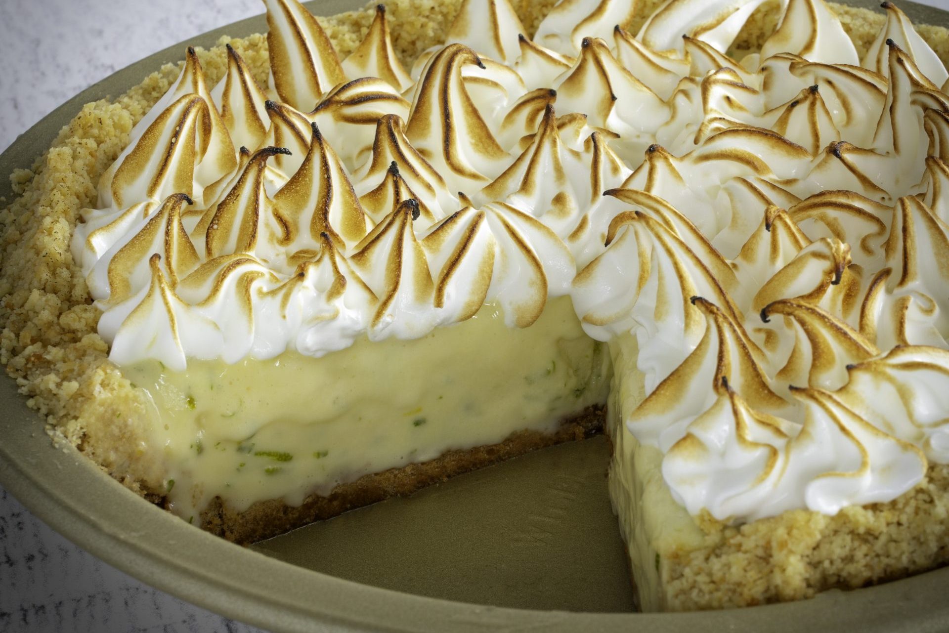Frozen Margarita Pie