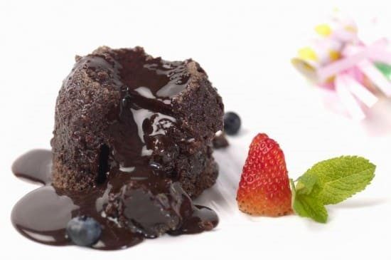 Individual Flourless Chocolate Cakes