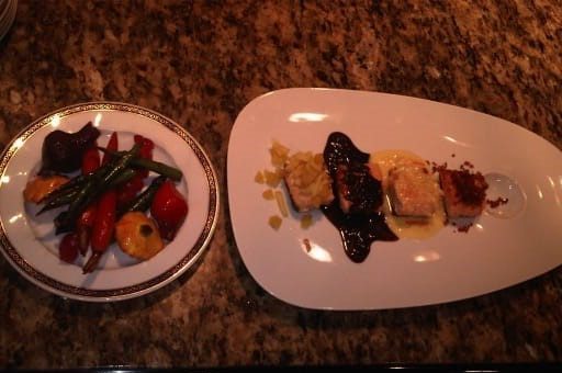 Salmon with Vegetables