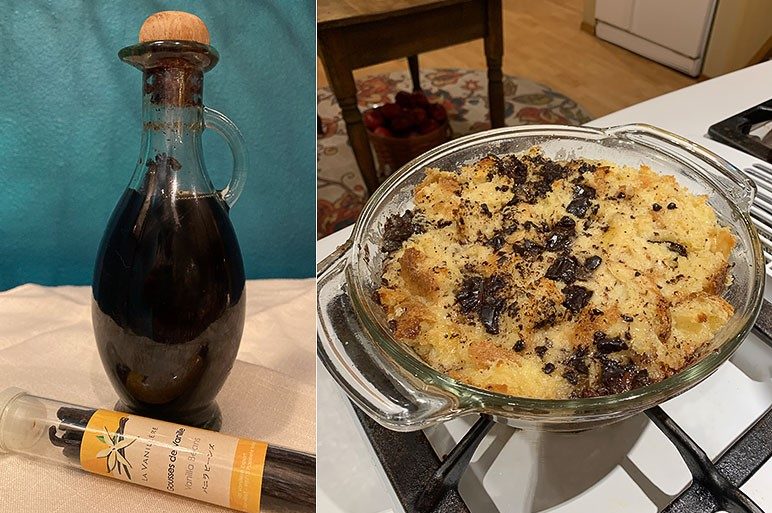 Tahitian Vanilla Bread Pudding