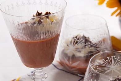 Chocolate Hazelnut Panna Cotta