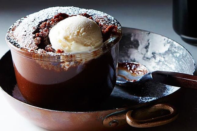 Carnival Melting Chocolate Cake