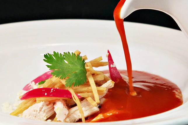 Carnival Tortilla Soup with Lime and Avocado