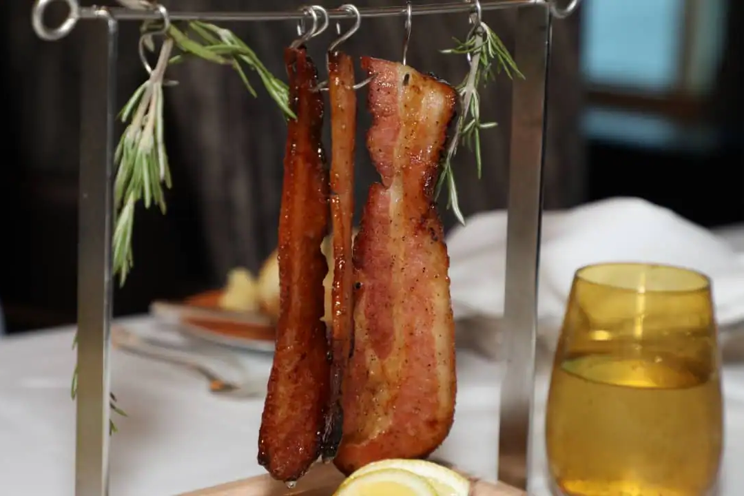 Clothesline Candied Bacon
