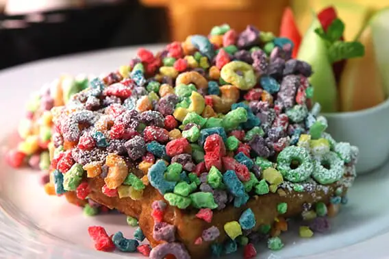 Carnival Cereal-Crusted French Toast