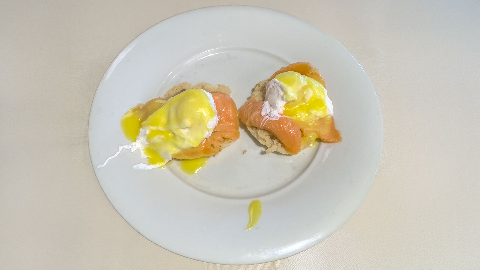 MSC Seashore: Brunch Eggs Benedict MSC Seashore: Brunch Eggs Benedict