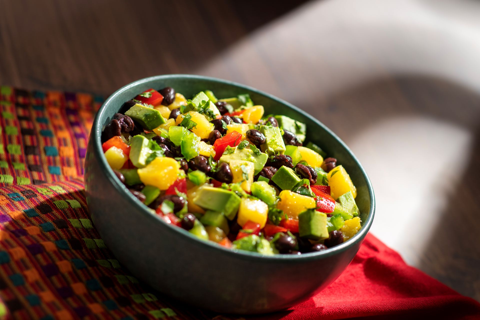 Disney's Grilled Pineapple and Black Bean Salsa